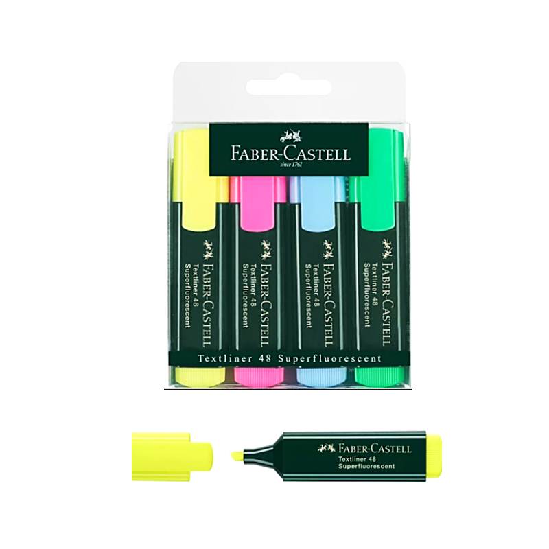 Marcador Textliner 48 superfluorescente, amarillo