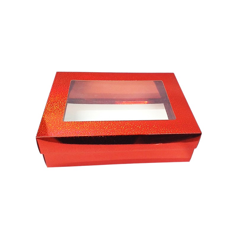 CAJA REGALO C/BRILL ROJO 91995 ASD