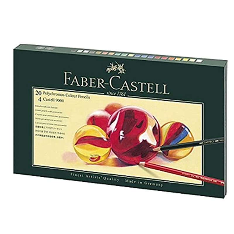 Faber castell caja verde polychr lapiceros 12 coloresFABER CASTELL