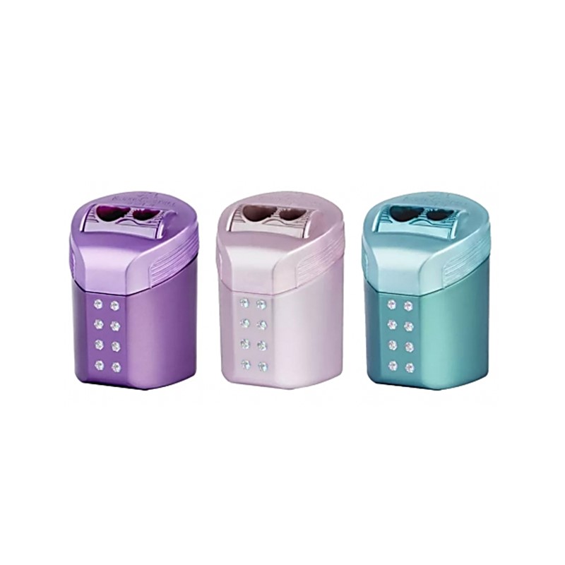 SACAPUNTA DOBLE ROLLON SPARKLE 183900 FABER ALEMAN