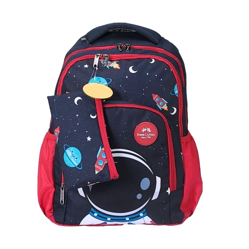 MOCHILA ASTRONAUTA AZUL/ROJO 57407/09 FABER