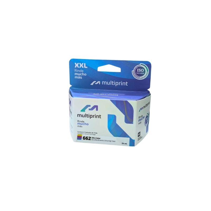 CARTUCHO P/IMPRESORA 662XXL COLOR MULTIPRINT
