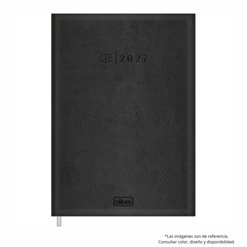AGENDA 2027 ABOGADO NEGRA COS. 12398 TILIBRA